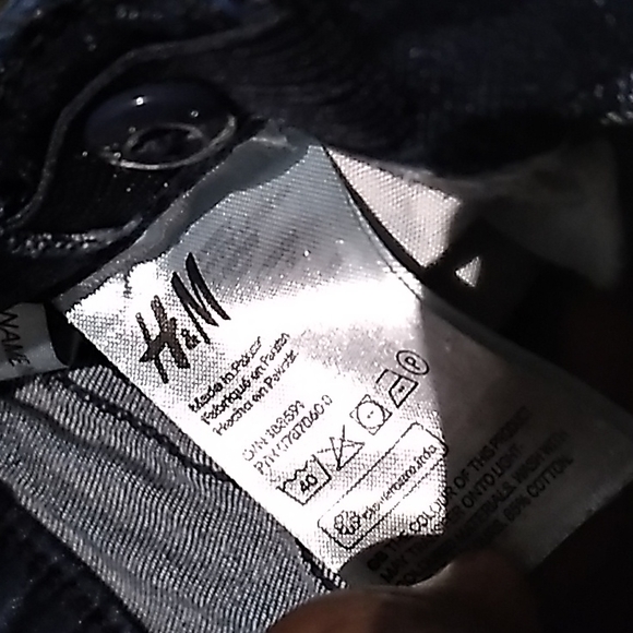 H&M Skinny Jeans dark blue with front and back pockets - Picture 4 of 6